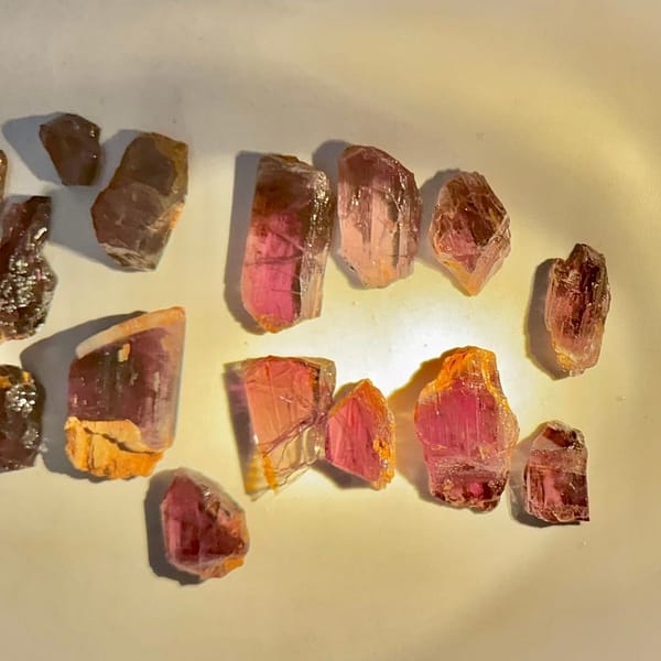 Diaspore Rough Gemstones